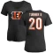 Women's DJ Turner II Name & Number Slim Fit T-Shirt - Black