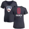 Women's Dmitry Kulikov Name and Number Banner Wave V-Neck T-Shirt - Navy