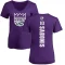 Women's Domantas Sabonis Backer T-Shirt - Purple