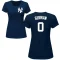 Women's Domingo German Name & Number T-Shirt - Navy