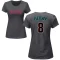 Women's Dominic Fletcher Name & Number T-Shirt - Charcoal