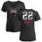 Women's Dominic Smith Midnight Mascot V-Neck T-Shirt - Black