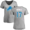 Women's Dominik Eberle Name & Number Slim Fit T-Shirt - Ash