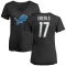 Women's Dominik Eberle Name & Number Slim Fit T-Shirt - Black