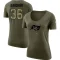 Women's Don Gardner Legend Salute to Service Scoop Neck T-Shirt - Olive