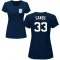 Women's Donny Sands Name & Number T-Shirt - Navy