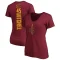 Women's Donovan Mitchell Backer T-Shirt - Maroon