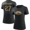 Women's Dontae Johnson 2020 Salute To Service Performance T-Shirt - Black