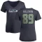 Women's Doug Baldwin Name & Number Slim Fit T-Shirt - Navy