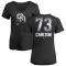 Women's Drew Carlton Midnight Mascot V-Neck T-Shirt - Black