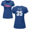 Women's Drew Ellis Name & Number T-Shirt - Royal