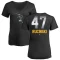 Women's Drew Rucinski Midnight Mascot V-Neck T-Shirt - Black