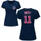 Women's Drew Smyly Name & Number T-Shirt - Navy