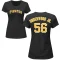 Women's Duane Underwood Jr. Name & Number T-Shirt - Black