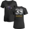 Women's Duron Harmon Midnight Mascot T-Shirt - Black