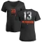 Women's Dustin Peterson Midnight Mascot V-Neck T-Shirt - Black