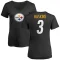 Women's Dwayne Haskins Name & Number Slim Fit T-Shirt - Black