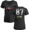 Women's Dwight Clark Midnight Mascot T-Shirt - Black