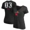 Women's Dwyane Wade Midnight Mascot T-Shirt - Black