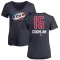 Women's Dylan Coghlan Name and Number Banner Wave V-Neck T-Shirt - Navy