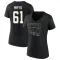 Women's Dysin Mayo 2023 Western Conference Champions Goal Tender V-Neck T-Shirt - Black