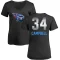 Women's Earl Campbell Midnight Mascot T-Shirt - Black