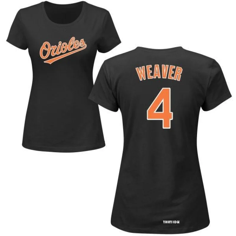 Women's Earl Weaver Name & Number T-Shirt - Orange - Tshirtsedge