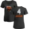 Women's Eddie Jackson Midnight Mascot T-Shirt - Black