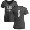 Women's Eddie Joyal One Color Backer T-Shirt - Charcoal