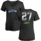 Women's Eddie Lacy Midnight Mascot T-Shirt - Black