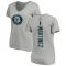 Women's Edgar Martinez Backer Slim Fit T-Shirt - Ash