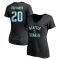 Women's Eeli Tolvanen Name & Number Victory Arch T-Shirt - Black