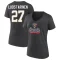 Women's Eetu Luostarinen Heather 2023 Eastern Conference Champions V-Neck T-Shirt - Charcoal