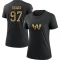 Women's Efe Obada 2020 Salute To Service Performance T-Shirt - Black