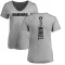 Women's EJ Manuel Backer V-Neck T-Shirt - Ash