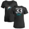 Women's Eli Apple Midnight Mascot T-Shirt - Black