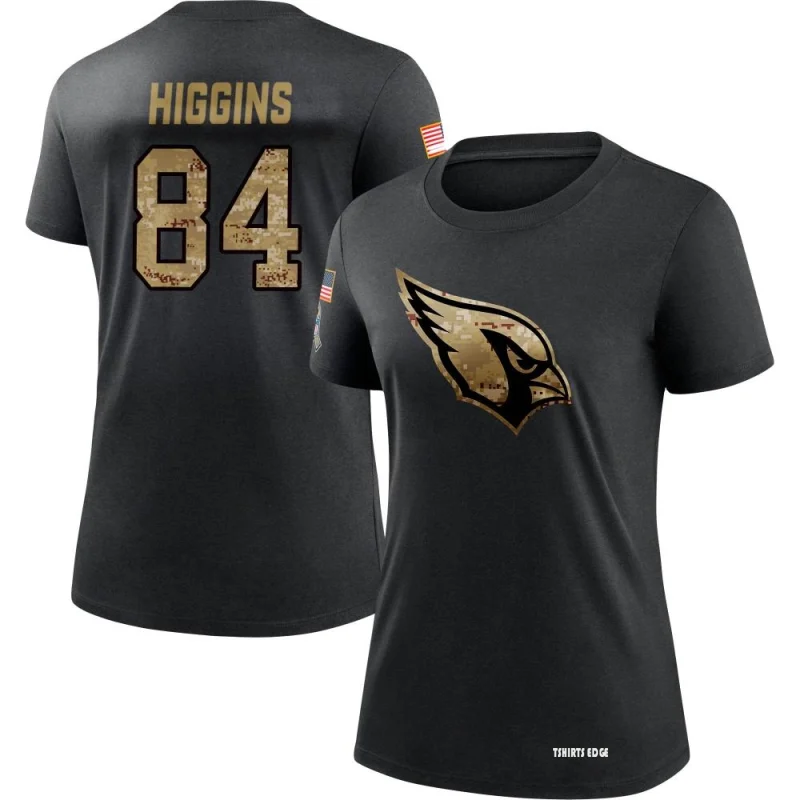 Women's Tee Higgins 2020 Salute To Service Performance T-Shirt - Black -  Tshirtsedge