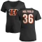 Women's Elijah Holyfield Name & Number Slim Fit T-Shirt - Black