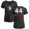 Women's Elly De La Cruz Midnight Mascot V-Neck T-Shirt - Black