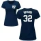 Women's Elston Howard Name & Number T-Shirt - Navy