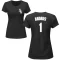 Women's Elvis Andrus Name & Number T-Shirt - Black