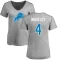 Women's Emmanuel Moseley Name & Number Slim Fit T-Shirt - Ash