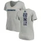 Women's Emmitt Smith Backer Slim Fit T-Shirt - Ash