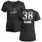 Women's Eric Gagne Midnight Mascot V-Neck T-Shirt - Black