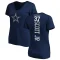 Women's Eric Scott Jr. Backer T-Shirt - Navy