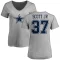 Women's Eric Scott Jr. Name & Number T-Shirt - Ash