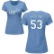 Women's Eric Skoglund Name & Number T-Shirt - Light Blue