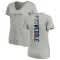 Women's Eric Weddle Backer V-Neck T-Shirt - Ash