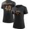 Women's Erick Hallett II 2020 Salute To Service Performance T-Shirt - Black