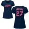 Women's Esteban Gonzalez Name & Number T-Shirt - Navy